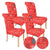 C conveyor Chair Covers for Dining Room Set of 4, Stretch Printed Chairs Slipcover, Washable Removable Dining Chair Protector Parsons Chair Cover for Christmas Decoration